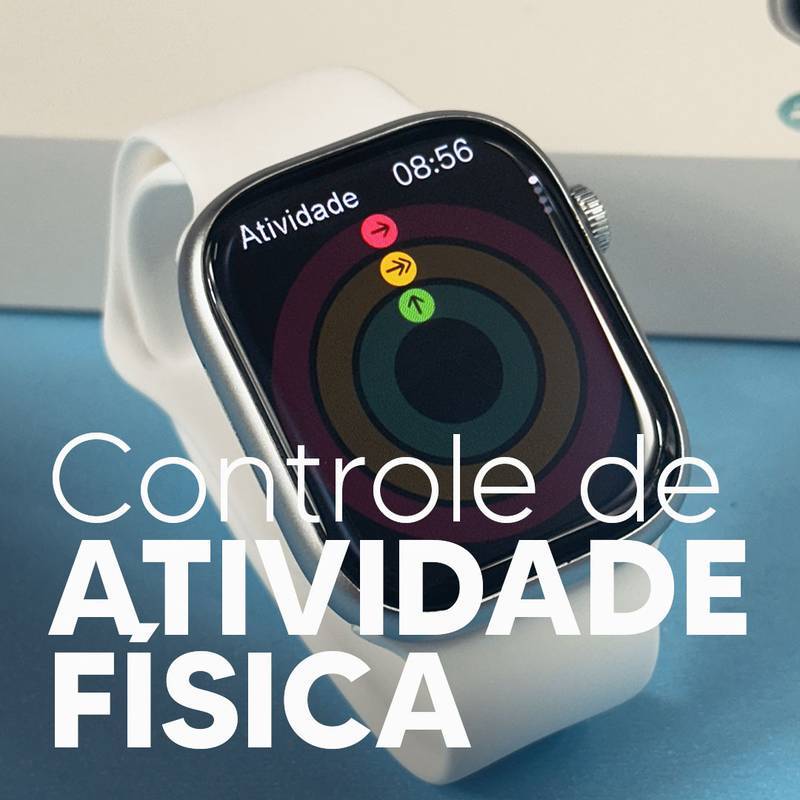 SmartWatch W59+ - Amoled 47mm + PULSEIRA GRÁTIS