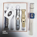Smartwatch WS26 Dual Touch + Kit com 4 PULSEIRAS GRÁTIS
