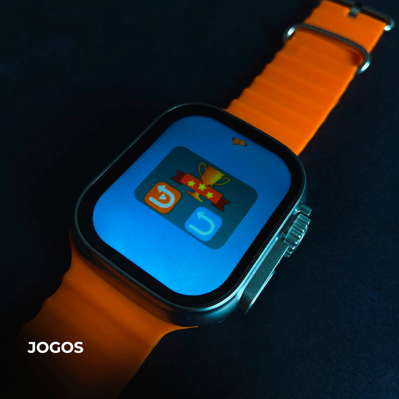 Smartwatch WS-79 Ultra 2 + Kit com 3 Pulseiras GRÁTIS