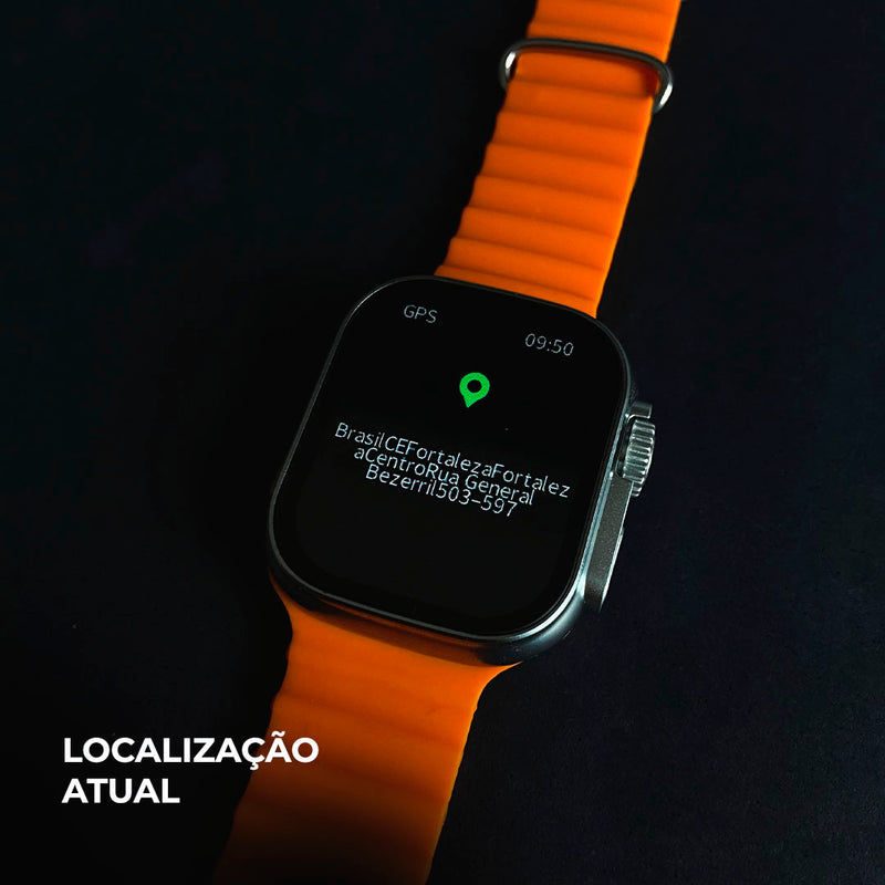 Smartwatch WS-79 Ultra 2 + Kit com 3 Pulseiras GRÁTIS
