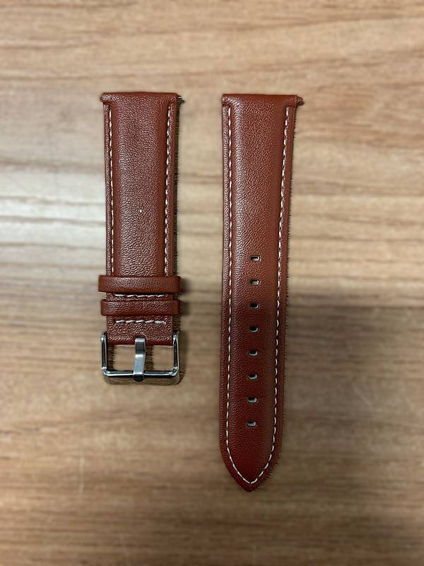 PULSEIRA DE COURO | MICROFIBRA | PINO 22MM