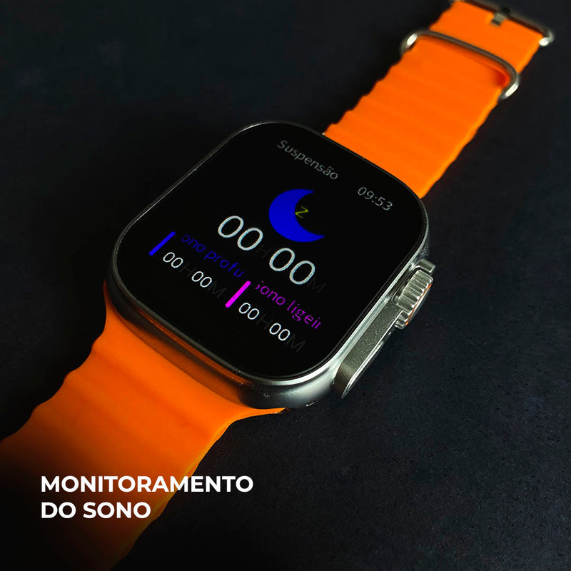Smartwatch WS-79 Ultra 2 + Kit com 3 Pulseiras GRÁTIS