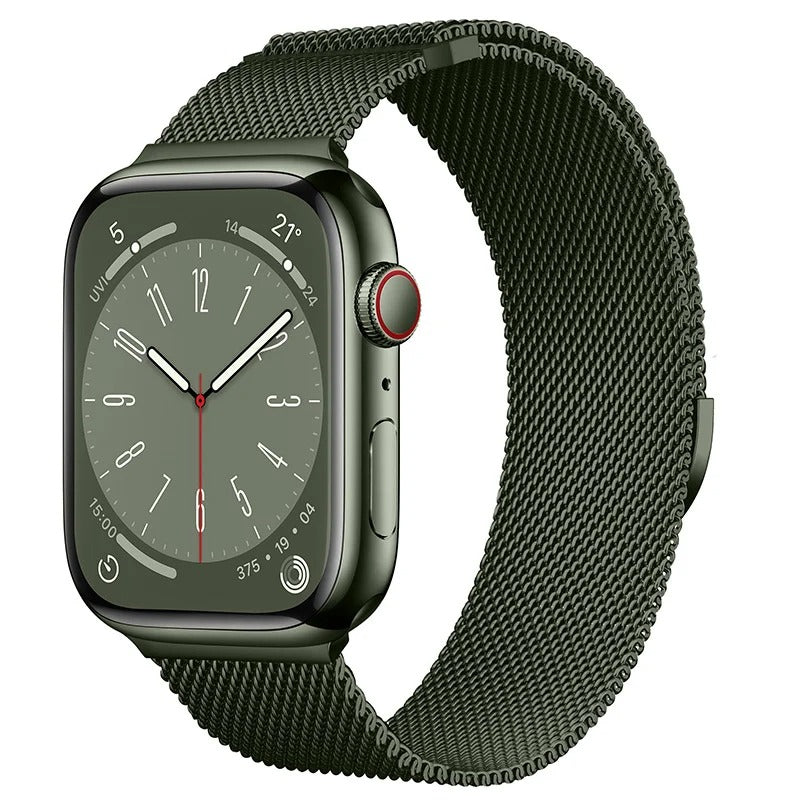 PULSEIRA DE MALHA METÁLICA 42 MM / 44 MM / 45 MM / 49 MM