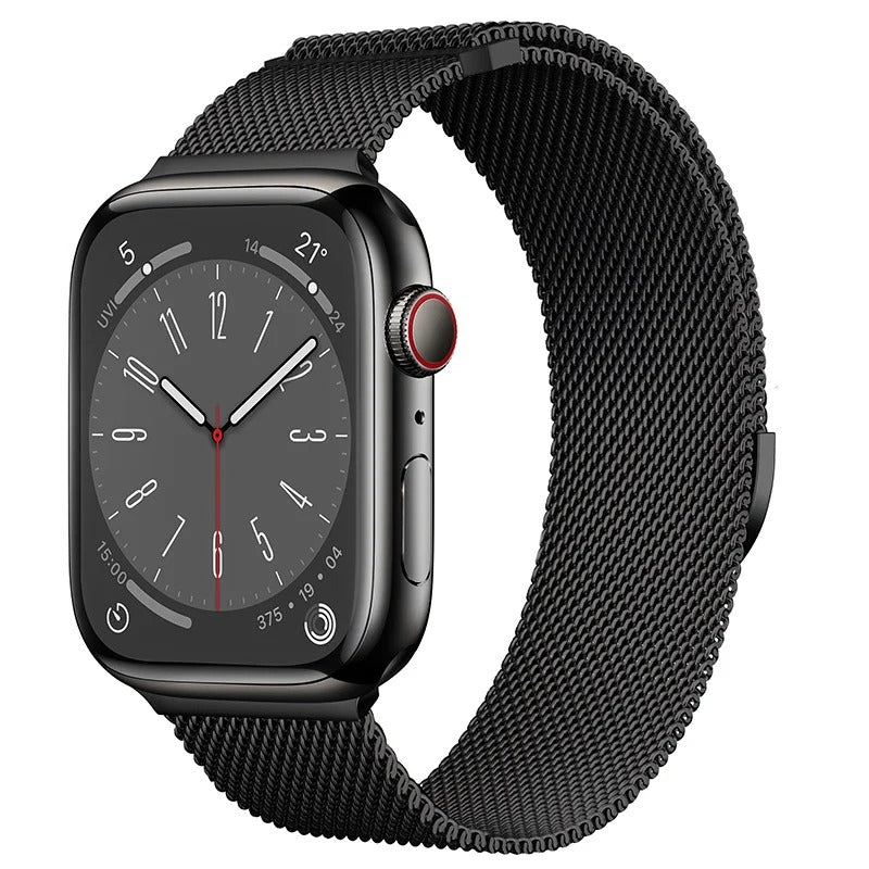 PULSEIRA DE MALHA METÁLICA 42 MM / 44 MM / 45 MM / 49 MM