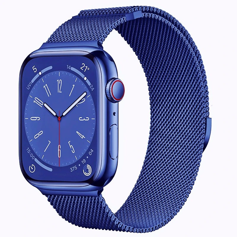 PULSEIRA DE MALHA METÁLICA 42 MM / 44 MM / 45 MM / 49 MM