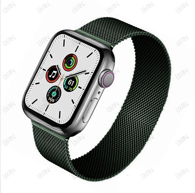 PULSEIRA DE MALHA METÁLICA 42 MM / 44 MM / 45 MM / 49 MM