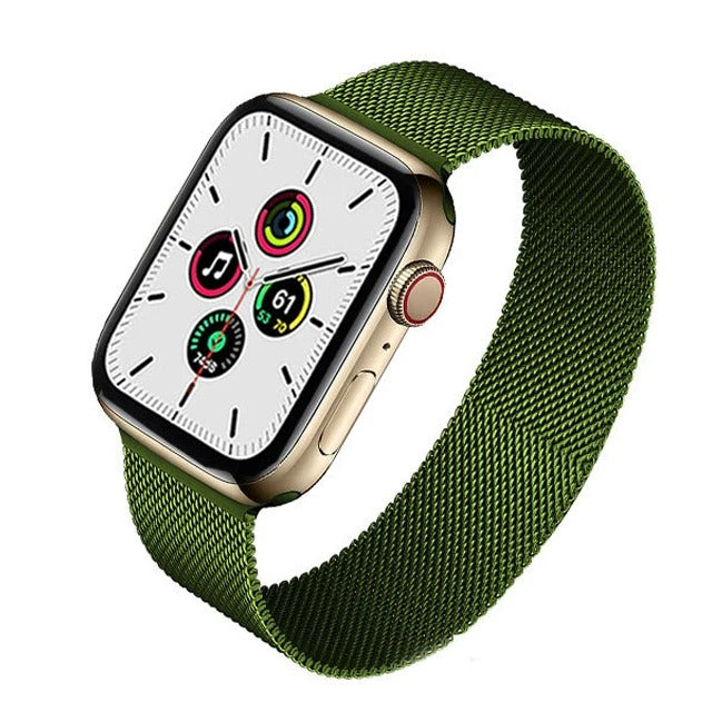 PULSEIRA DE MALHA METÁLICA 42 MM / 44 MM / 45 MM / 49 MM