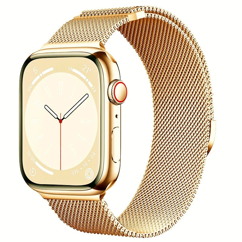 PULSEIRA DE MALHA METÁLICA 42 MM / 44 MM / 45 MM / 49 MM