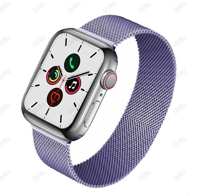 PULSEIRA DE MALHA METÁLICA 42 MM / 44 MM / 45 MM / 49 MM