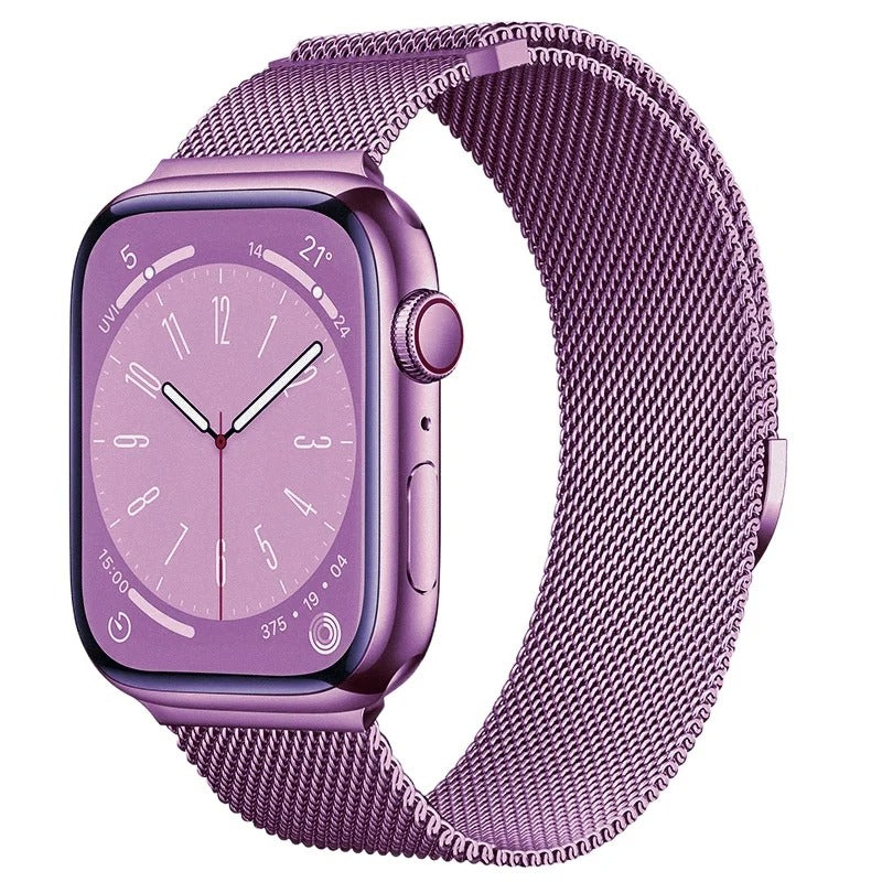 PULSEIRA DE MALHA METÁLICA 42 MM / 44 MM / 45 MM / 49 MM