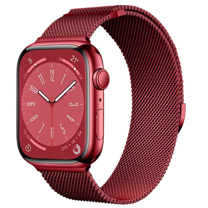 PULSEIRA DE MALHA METÁLICA 42 MM / 44 MM / 45 MM / 49 MM