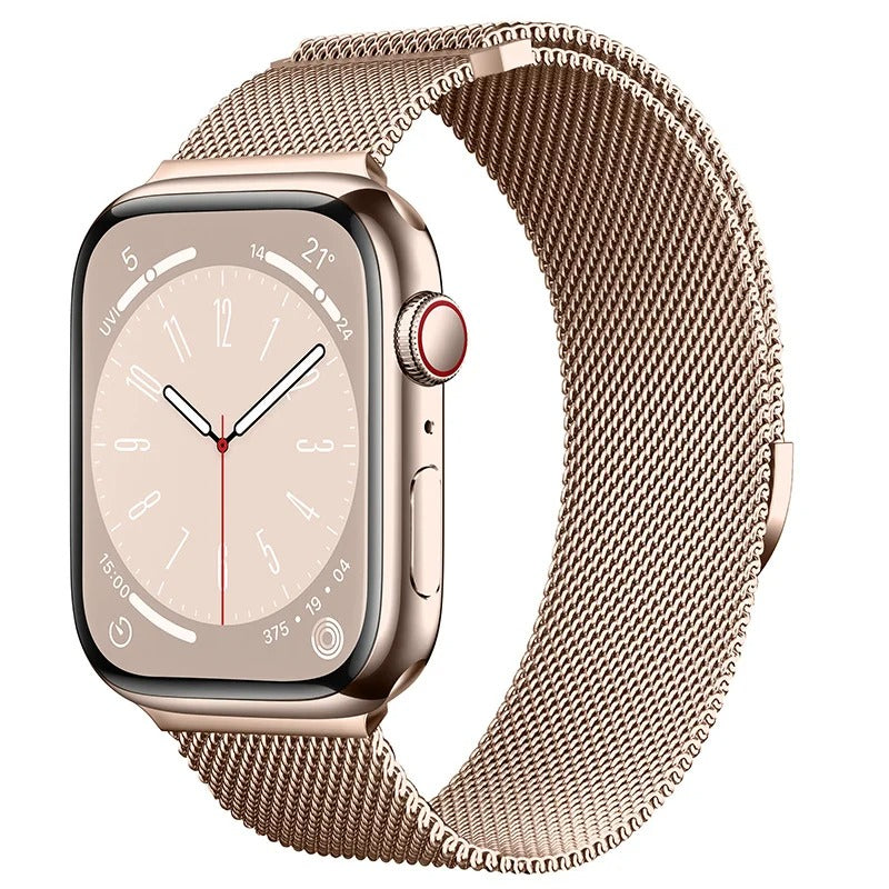 PULSEIRA DE MALHA METÁLICA 42 MM / 44 MM / 45 MM / 49 MM