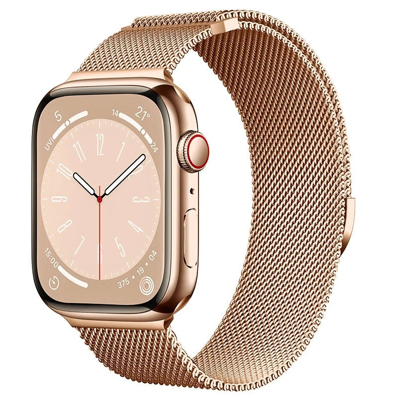 PULSEIRA DE MALHA METÁLICA 42 MM / 44 MM / 45 MM / 49 MM