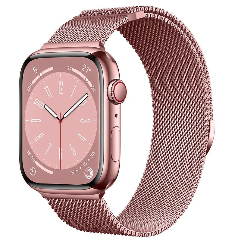 PULSEIRA DE MALHA METÁLICA 42 MM / 44 MM / 45 MM / 49 MM