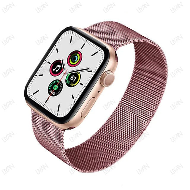 PULSEIRA DE MALHA METÁLICA 42 MM / 44 MM / 45 MM / 49 MM