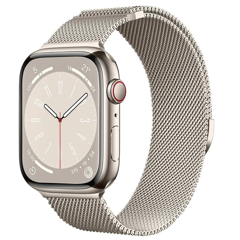 PULSEIRA DE MALHA METÁLICA 42 MM / 44 MM / 45 MM / 49 MM