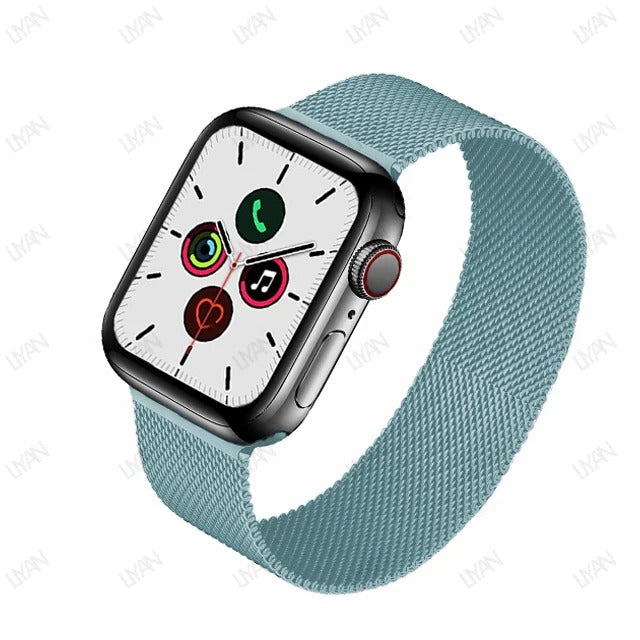 PULSEIRA DE MALHA METÁLICA 42 MM / 44 MM / 45 MM / 49 MM