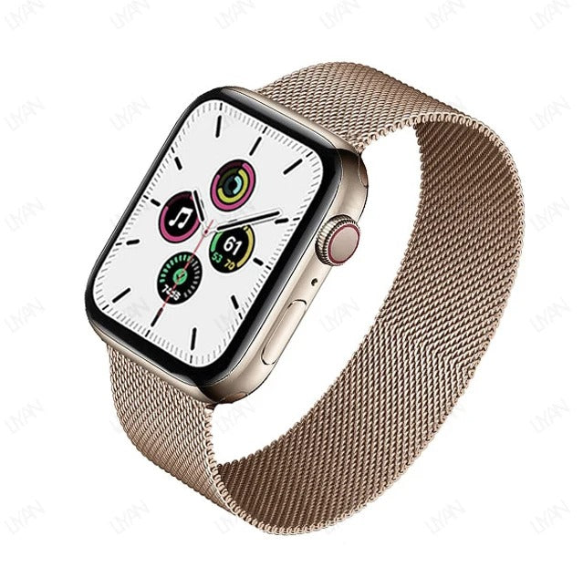 PULSEIRA DE MALHA METÁLICA 42 MM / 44 MM / 45 MM / 49 MM