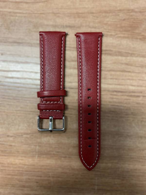 PULSEIRA DE COURO | MICROFIBRA | PINO 22MM